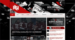 Desktop Screenshot of nehockeyhub.com